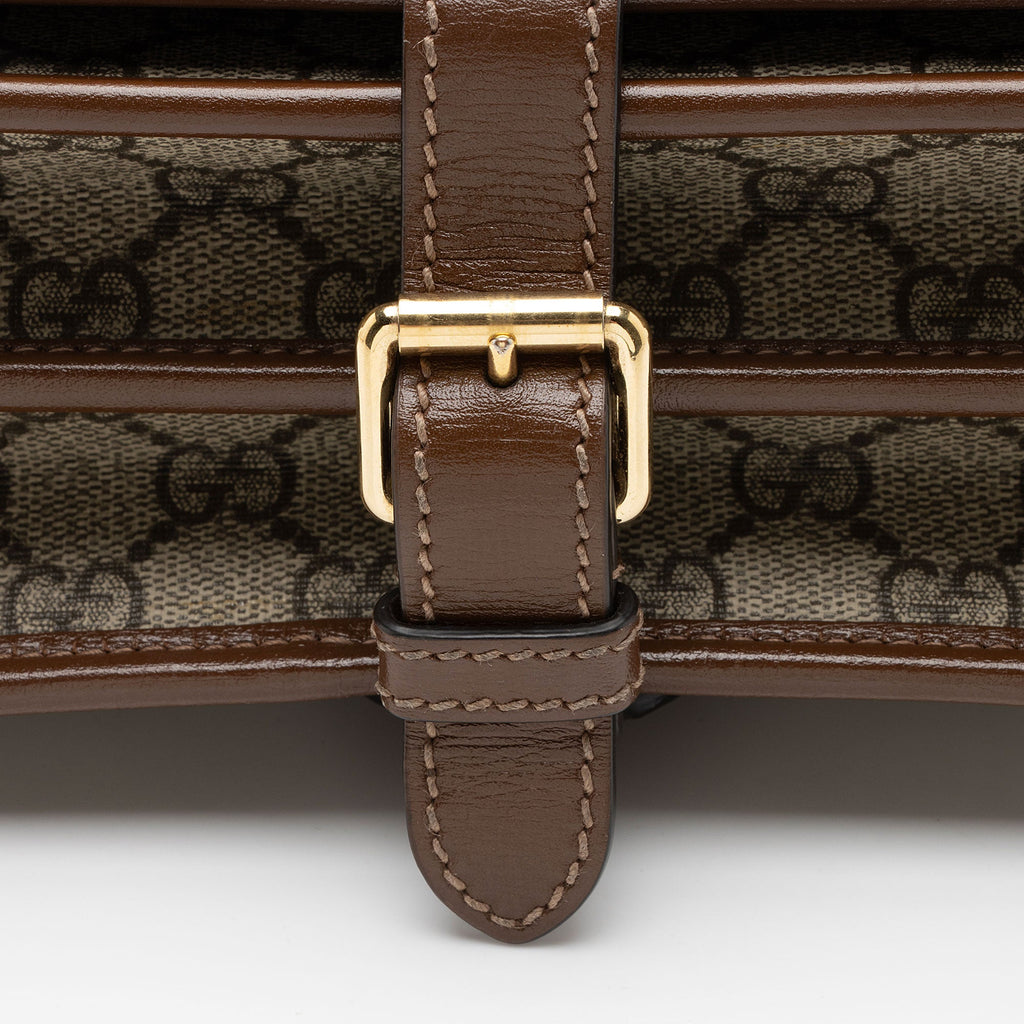 Gucci GG Supreme Interlocking G Mini Crossbody