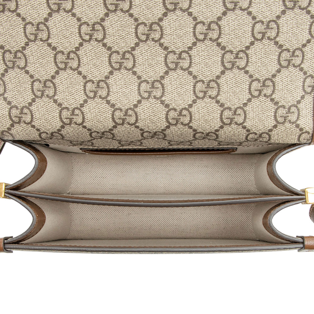 Gucci GG Supreme Interlocking G Mini Crossbody