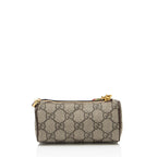Gucci GG Supreme Interlocking G Strawberry Charm Coin Purse