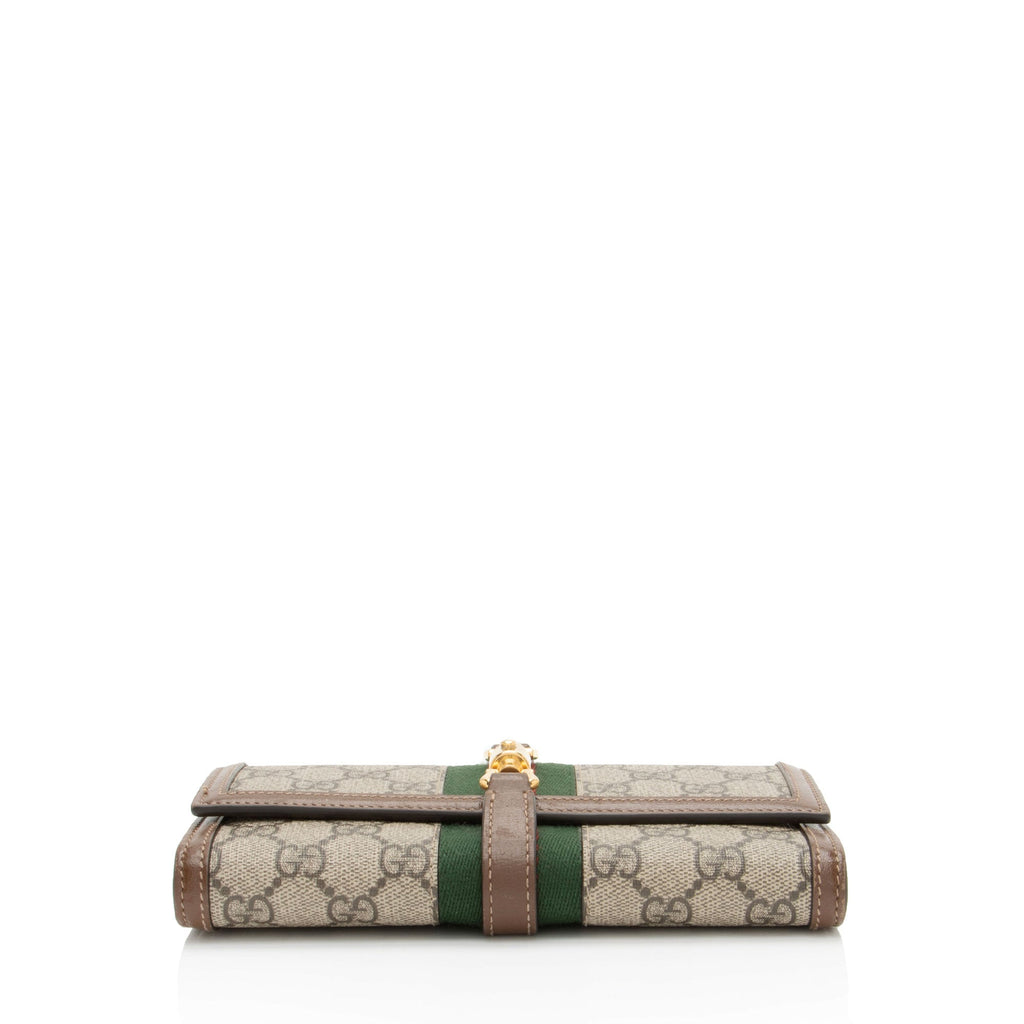 Gucci GG Supreme Jackie 1961 Chain Wallet