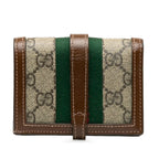 Gucci GG Supreme Jackie 1961 Compact Wallet (SHG-EbOrCQ)