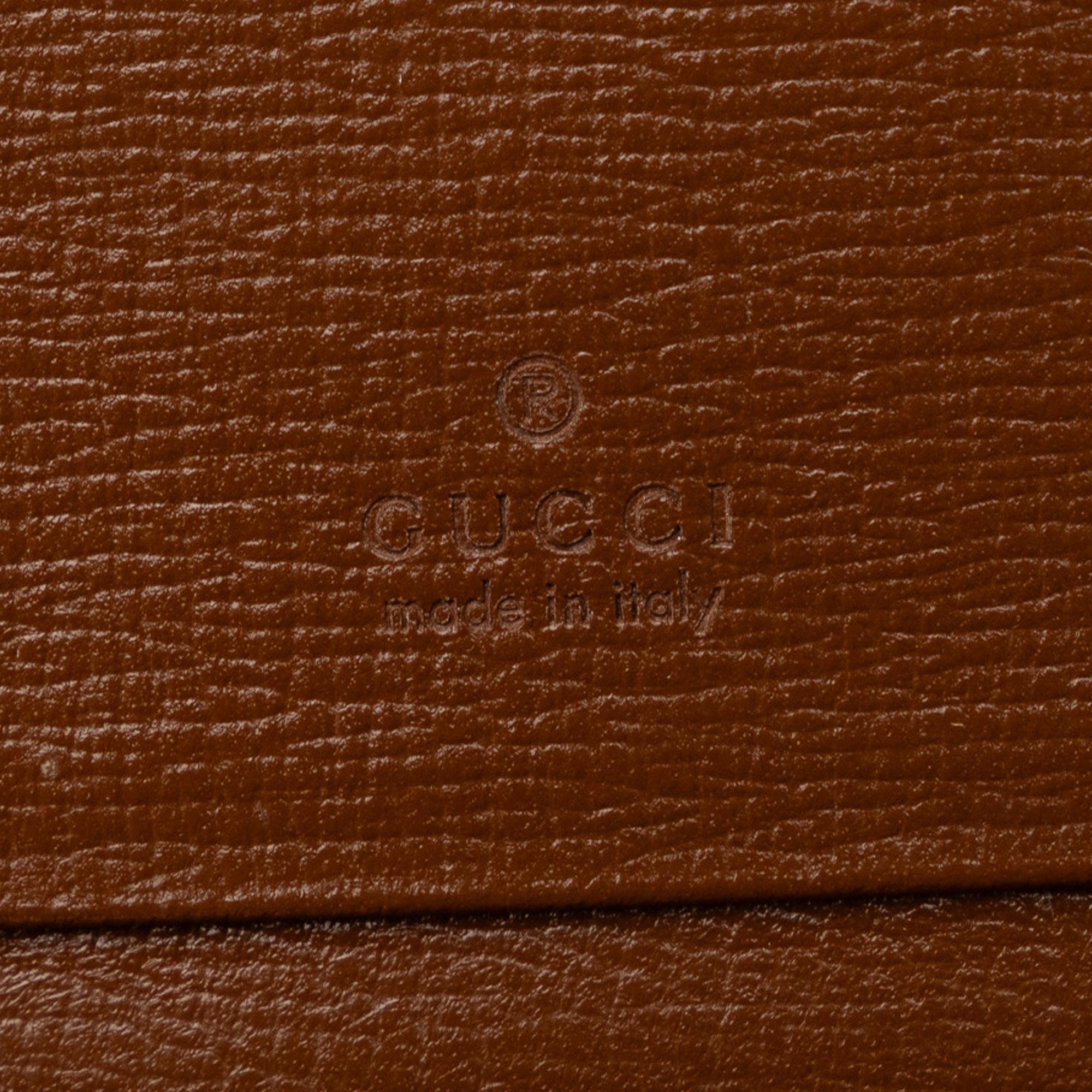 Gucci GG Supreme Jackie 1961 Compact Wallet (SHG-EbOrCQ)
