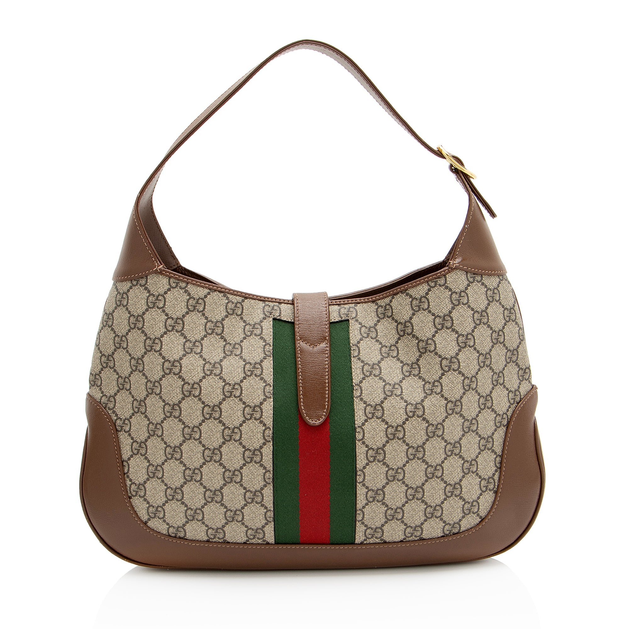 Gucci GG Supreme Jackie 1961 Medium Shoulder Bag (SHF-YrD4dP)