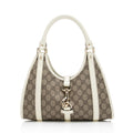 Gucci GG Supreme Joy Bardot Small Shoulder Bag (SHF-wBWBB2)