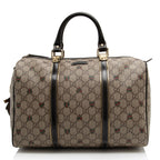 Gucci GG Supreme Tattoo Hearts Joy Boston Bag (SHF-H1LsWc)