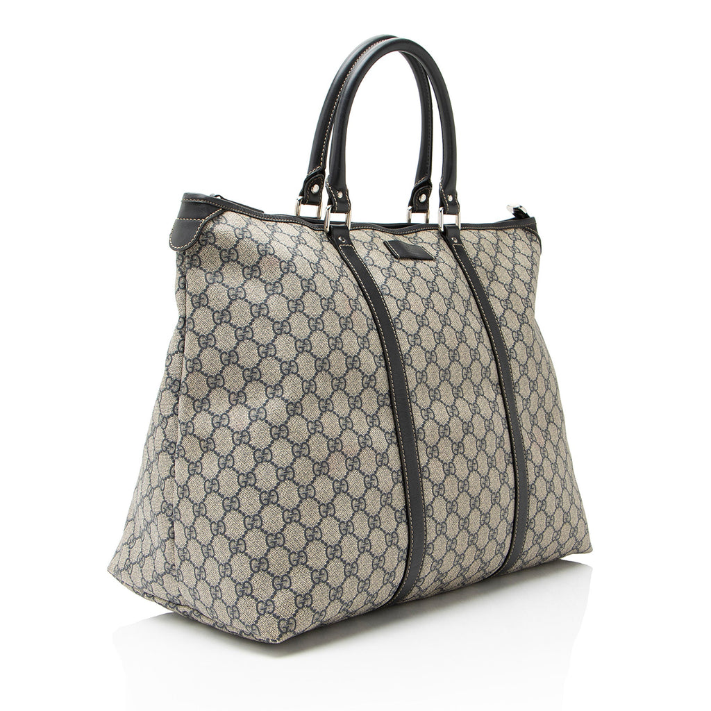 Gucci GG Supreme Joy Large Zip Tote