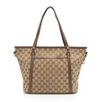Gucci GG Supreme Front Pocket Medium Tote (SHF-UIiEXW)