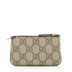 Gucci GG Supreme Key Pouch (SHF-BrByDR)
