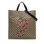 Gucci GG Supreme Kingsnake Tote
