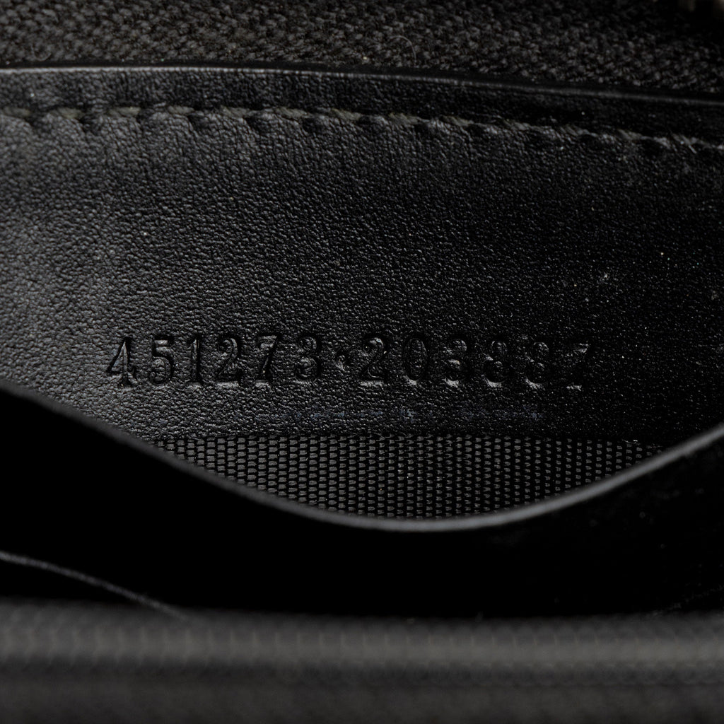 Gucci GG Supreme Kingsnake Zip Around Wallet (SHF-XF9siG)