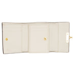 Gucci GG Supreme Leather Bee Star Padlock Compact Wallet (SHF-ZjgWCN)