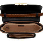 Gucci GG Supreme Leather Padlock Mini Crossbody Bag (SHF-xCSti7)