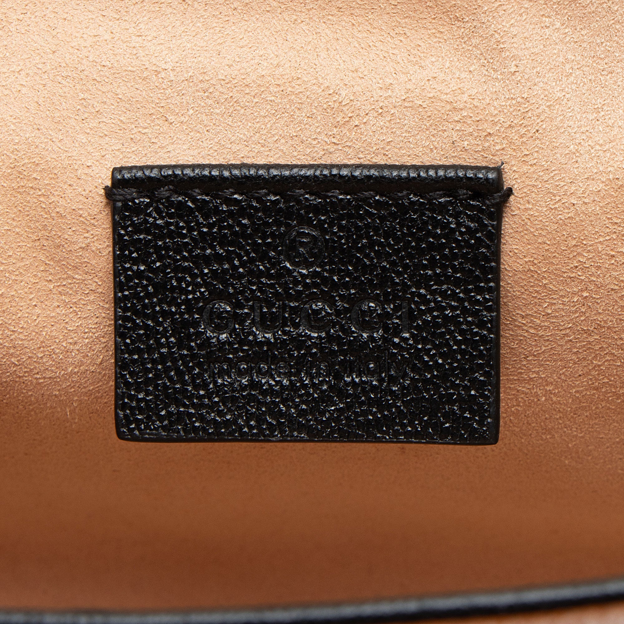 Gucci GG Supreme Leather Padlock Mini Crossbody