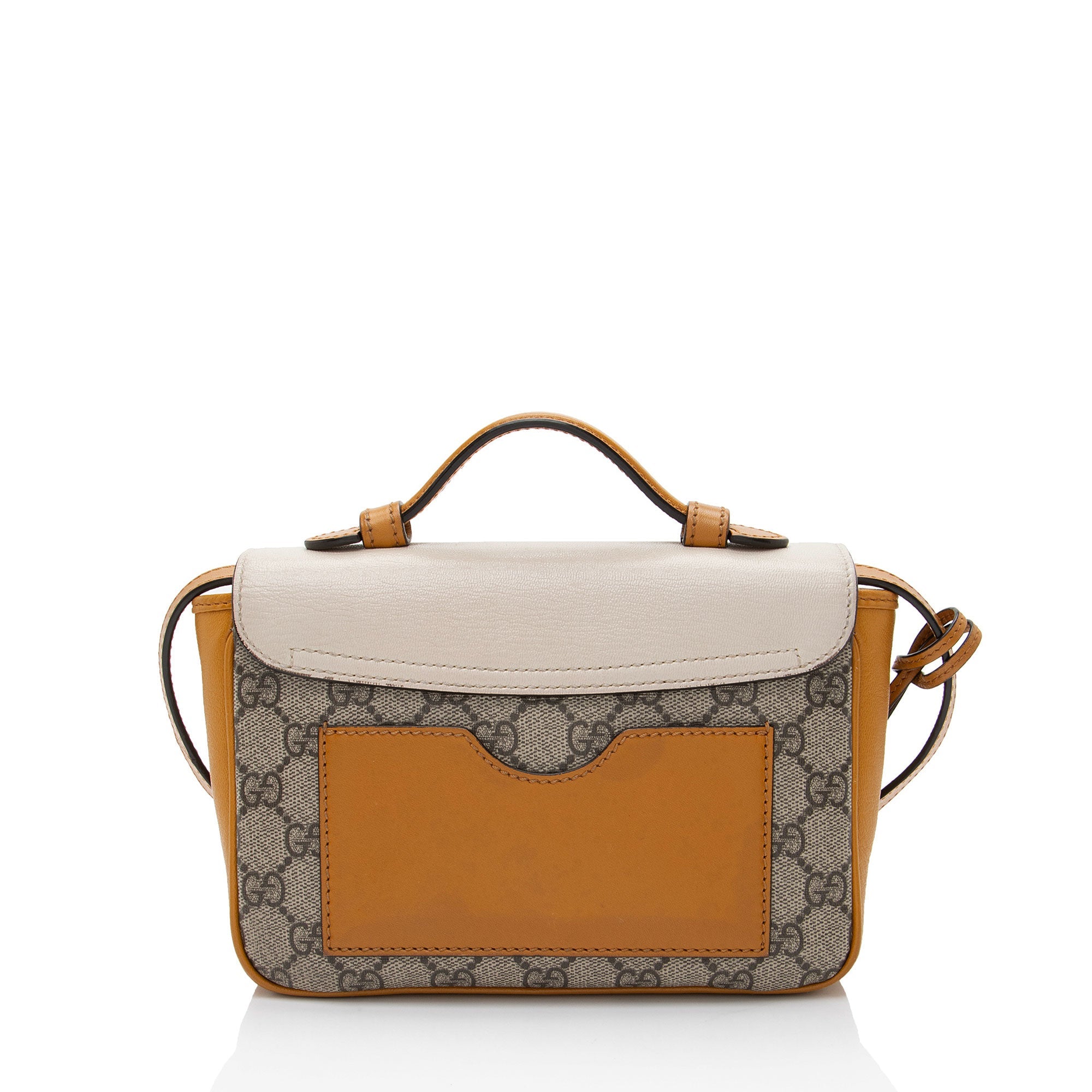 Gucci GG Supreme Leather Padlock Mini Crossbody