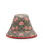 Gucci GG Supreme Apple Bucket Hat - Size L (SHF-23706)