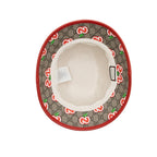 Gucci GG Supreme Apple Bucket Hat - Size L (SHF-23706)