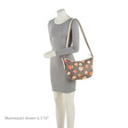 Gucci GG Supreme Les Pommes Half Moon Hobo (SHF-23192)