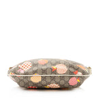 Gucci GG Supreme Les Pommes Half Moon Hobo (SHF-23891)
