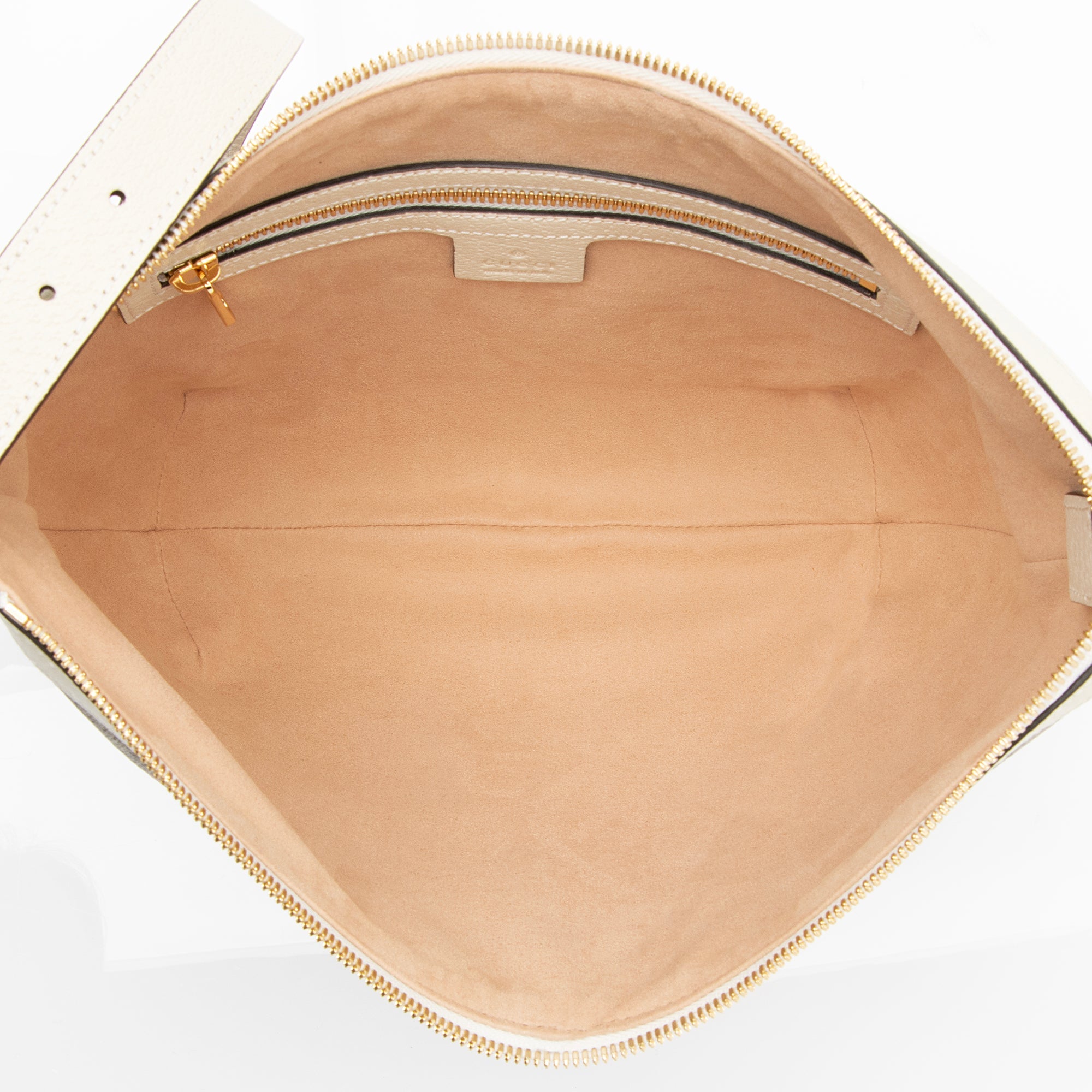 Gucci GG Supreme Les Pommes Half Moon Hobo (SHF-23891)