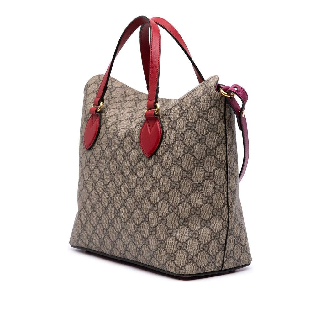 Gucci GG Supreme Linea A Foldover Tote