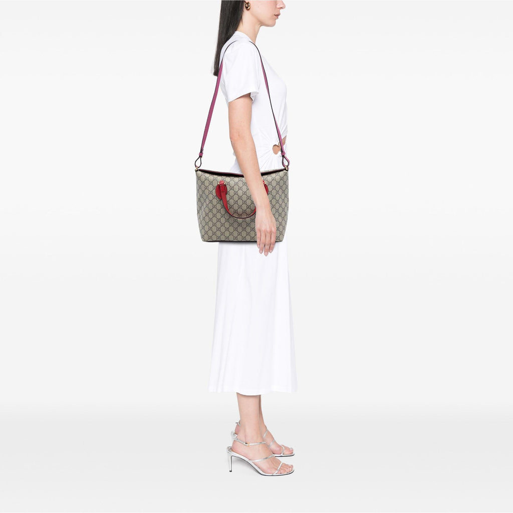 Gucci GG Supreme Linea A Foldover Tote