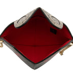Gucci GG Supreme Love Heart Valentines Mini Crossbody (SHF-vvjySZ)