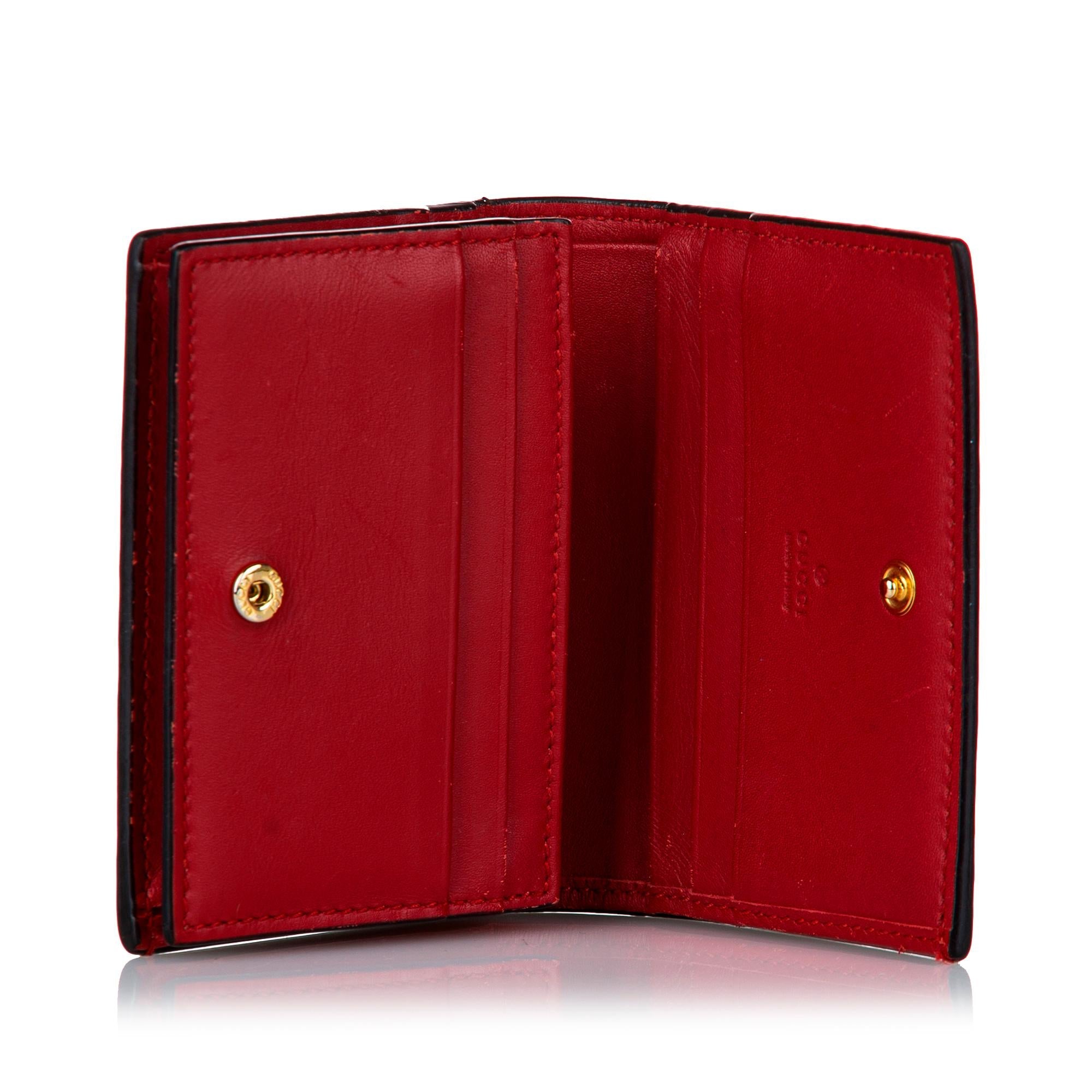 Gucci GG Supreme Love Small Wallet (SHG-29165)