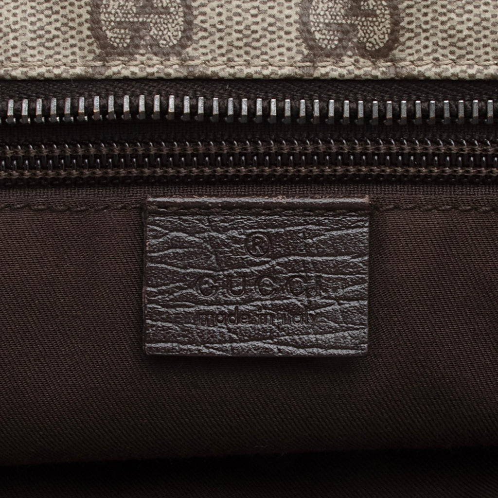 Gucci GG Supreme Medium Zip Shopping Tote (SHF-22937)