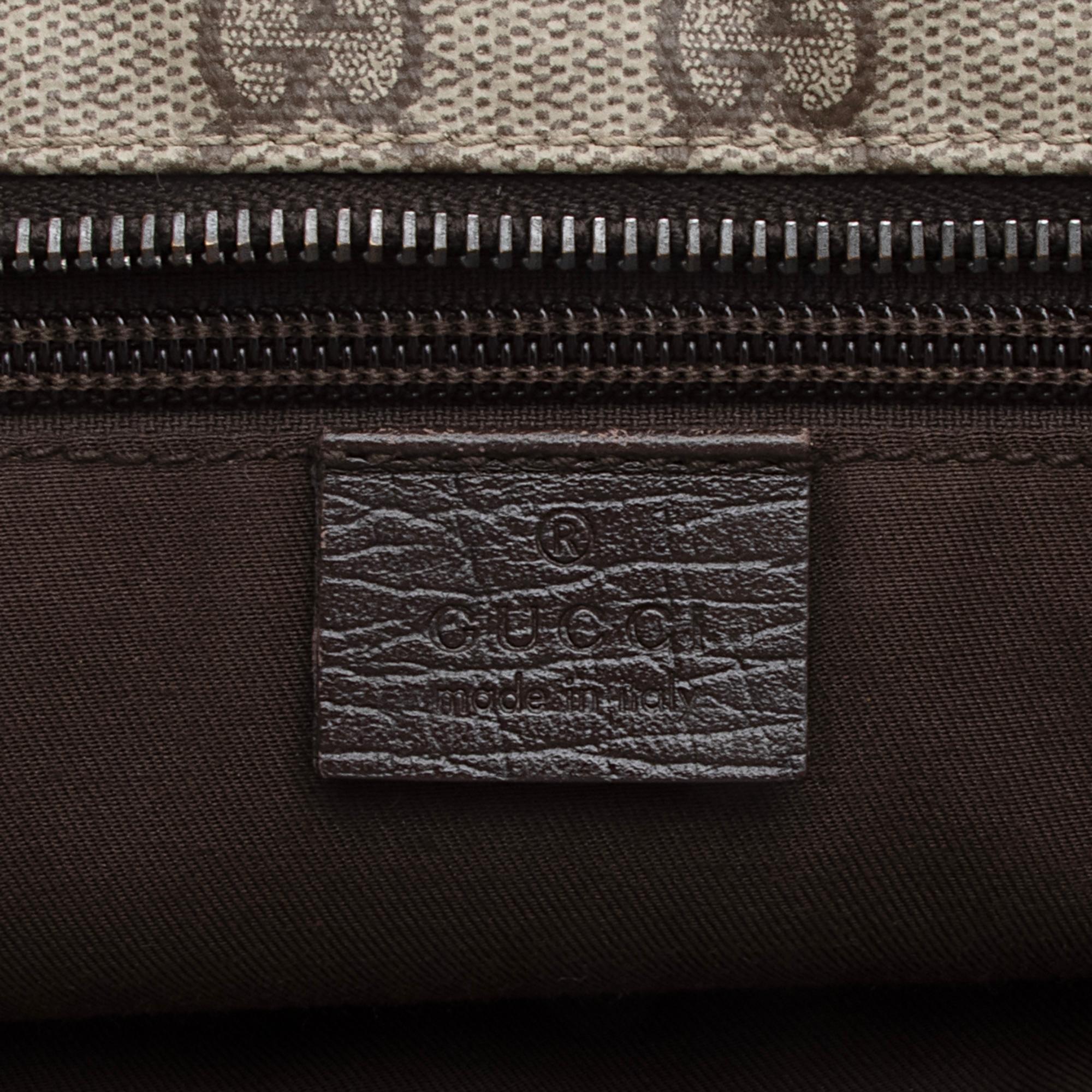 Gucci GG Supreme Medium Zip Shopping Tote (SHF-22937)