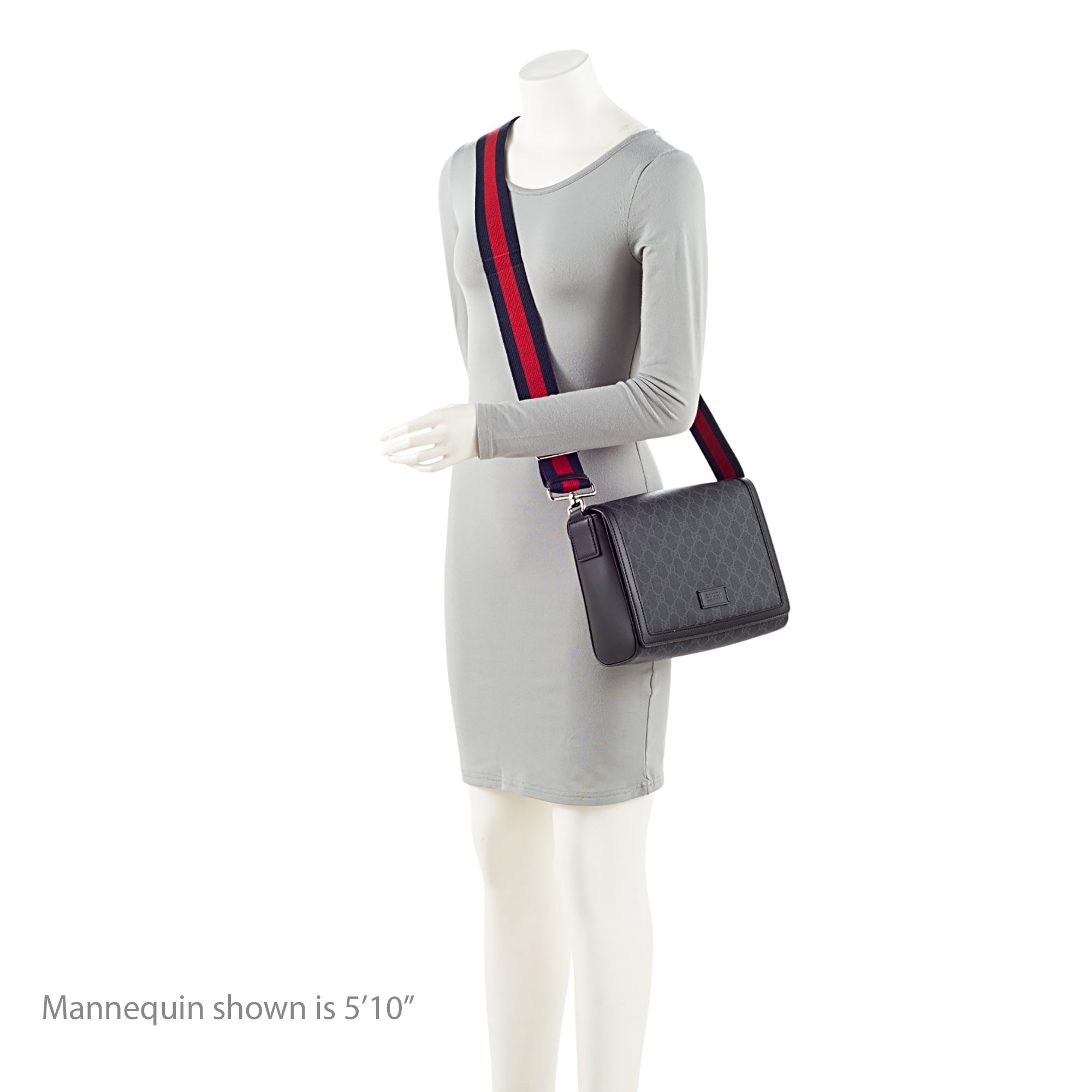 Gucci GG Supreme Web Messenger Bag