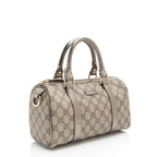 Gucci GG Supreme Metallic Leather Joy Small Boston Bag