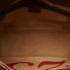 Gucci GG Supreme Mystic Cat Satchel (SHG-JMBObq)