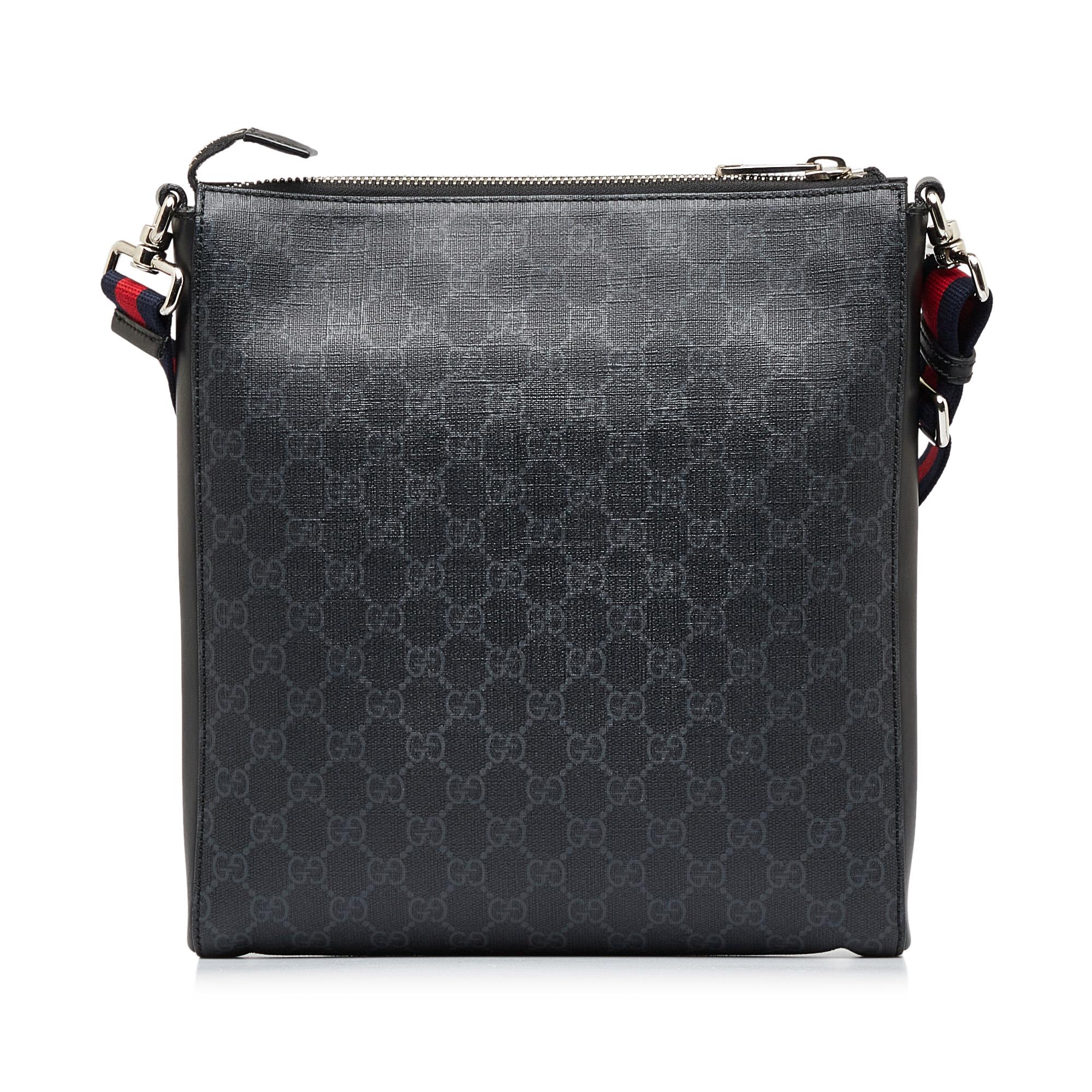 Gucci GG Supreme Night Courier Crossbody (SHG-B87ymk)
