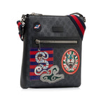 Gucci GG Supreme Night Courier Crossbody (SHG-B87ymk)
