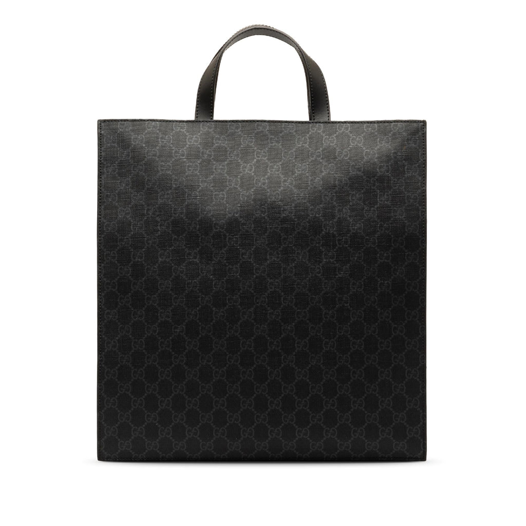 Gucci GG Supreme Night Courrier Vertical Satchel (SHG-7qGyMI)