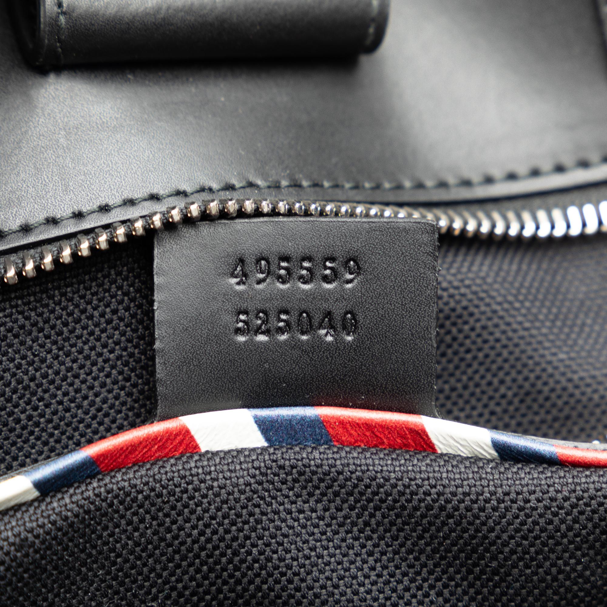 Gucci GG Supreme Night Courrier Vertical Satchel (SHG-7qGyMI)