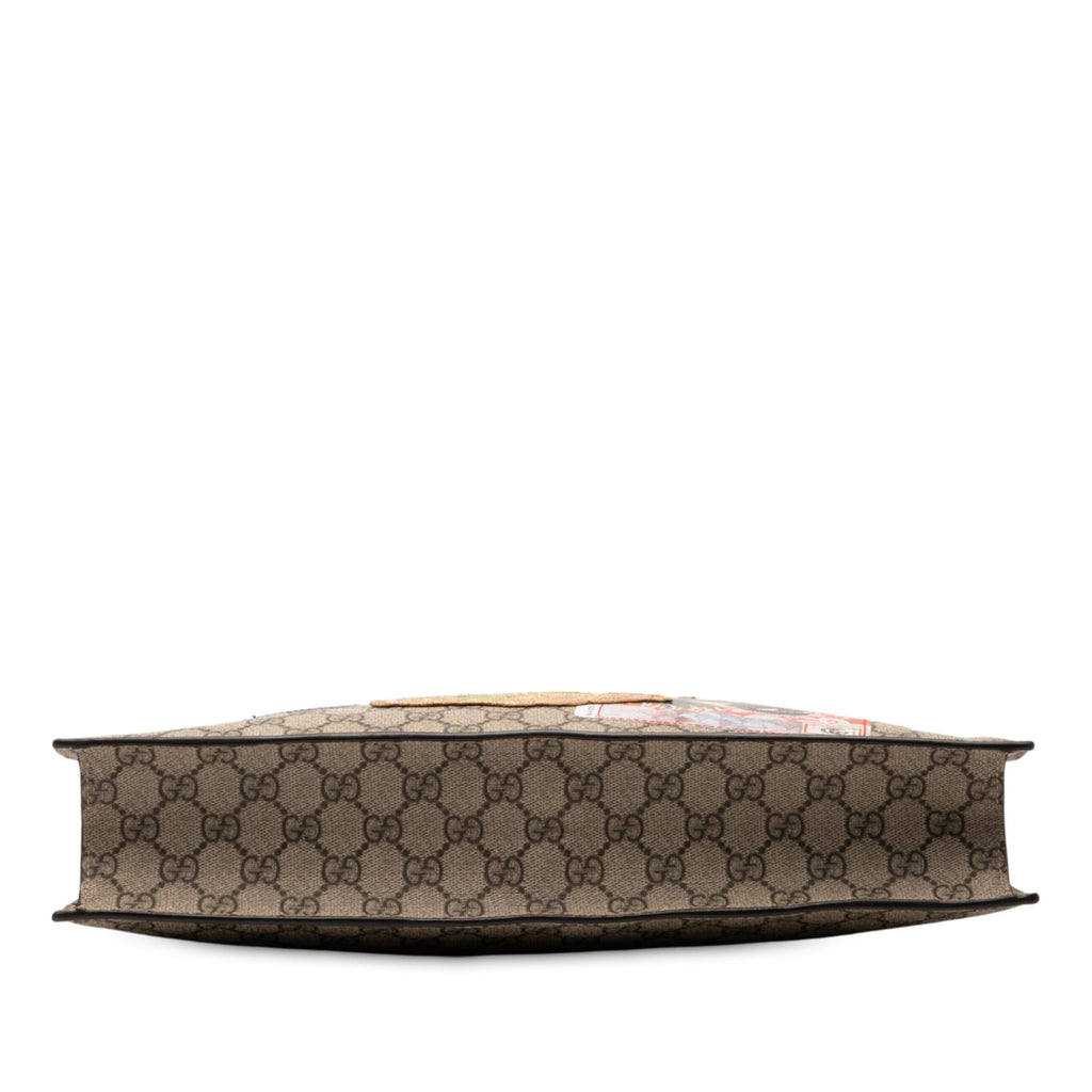 Gucci GG Supreme Night Courrier Vertical Satchel