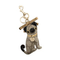 Gucci GG Supreme Oliver Guccioli Pug Bag Charm (SHF-oByoZg)