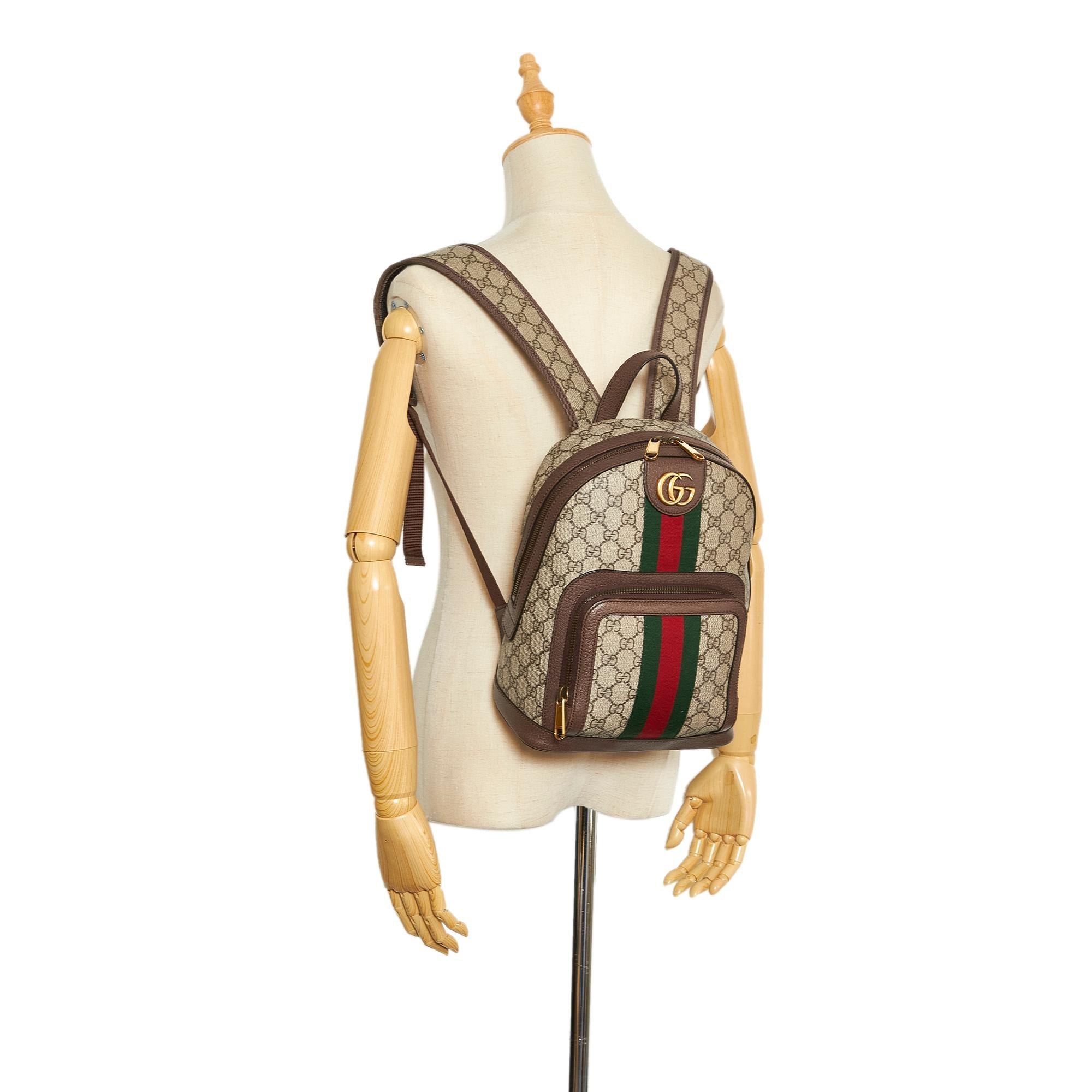 Gucci GG Supreme Ophidia Backpack (SHG-ztzY7V)
