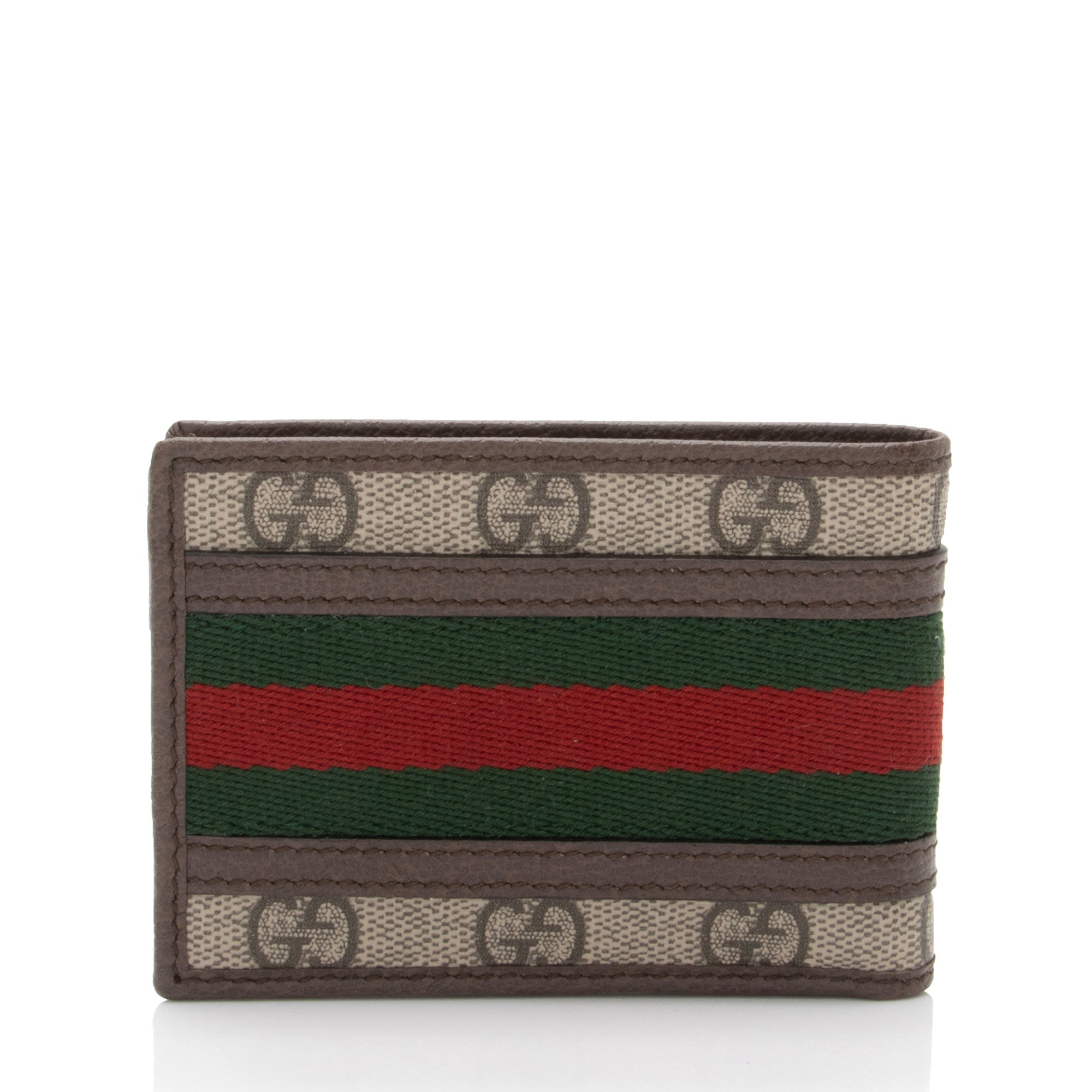 Gucci GG Supreme Ophidia Bi-Fold Wallet (SHF-VO9kAk)