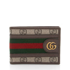 Gucci GG Supreme Ophidia Bi-Fold Wallet (SHF-VO9kAk)