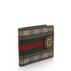 Gucci GG Supreme Ophidia Bi-Fold Wallet (SHF-VO9kAk)