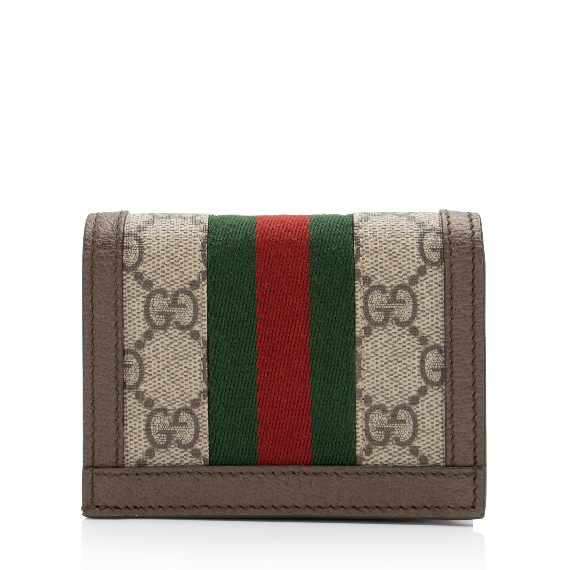 Gucci GG Supreme Ophidia Card Case Wallet (SHF-23684)