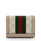 Gucci GG Supreme Ophidia Card Case Wallet (SHF-mU5Pf6)