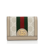 Gucci GG Supreme Ophidia Card Case Wallet (SHF-mU5Pf6)