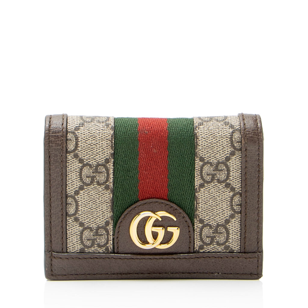 Gucci GG Supreme Ophidia Card Case Wallet