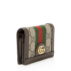 Gucci GG Supreme Ophidia Card Case Wallet