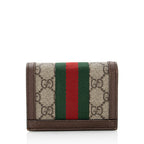Gucci GG Supreme Ophidia Card Case Wallet (SHF-21919)