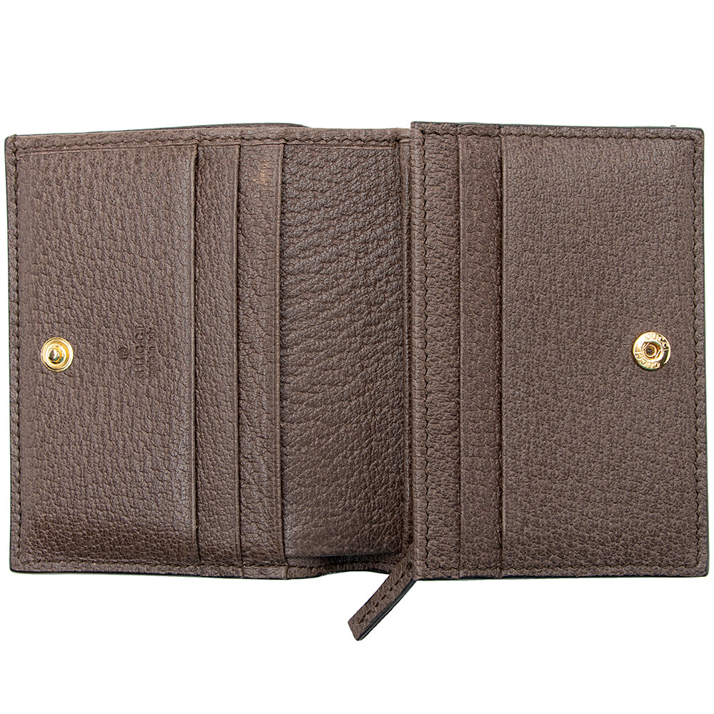 Gucci GG Supreme Ophidia Card Case Wallet (SHF-21919)