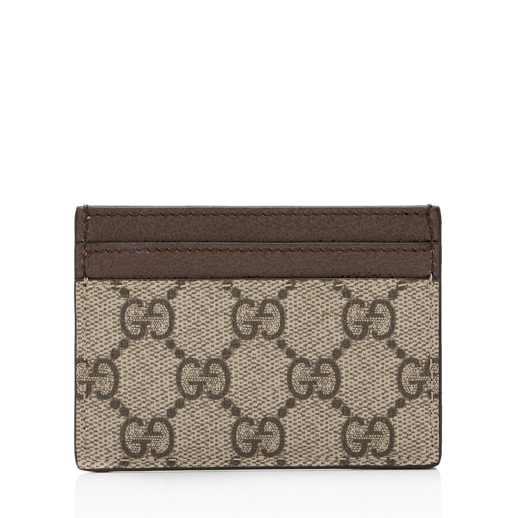 Gucci GG Supreme Ophidia Card Holder (SHF-RDuM5W)